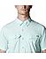 Columbia Men Green Silver Ridge Lite Short Sleeve Shirt