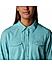 Columbia Women Green Silver Ridge Lite Long Sleeve Shirt