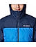 Columbia Men Blue Grand Trek II Down Hooded Jacket
