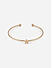 Toniq Gold Plated Star and Moon Shape Set of 4 Bracelet kada