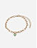 Toniq Gold Cuban Link heart charms set of 4 bracelets for women
