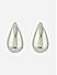 Toniq Silver Molten Shape stud earrings for women