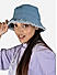 Women Denim Blue Summer Beach Hat