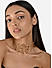 Toniq Gold Plated Love Double layered Choker Necklace for Women