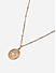 Toniq Gold Plated Luna Moon Pendant Charm Party Necklace For Women