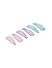 Set of 6 Tic-Tac Hair Clips