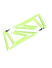 Neon Green Triangular Drop Earring