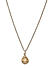 Gold Plated Sea Shell Charm Pendant Necklace