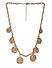 Women Gold-Toned Alloy Coin Necklace