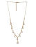 Gold-Toned and White Minimal Necklace
