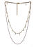 Women Gold-Toned and White Embellished Layered Chain