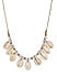 Women Gold-Toned and White Under the Sea Necklace