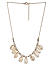 Women Gold-Toned and White Under the Sea Necklace