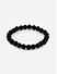 The Bro Code Set of 2 Black Elasticated Bracelet For Men