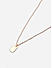 The Bro Code Gold Plated Dog Charm Necklace For Men