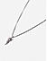 The Bro Code Silver Plated Engraved Arrow Pendant Necklace for Men