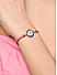 Toniq Stylish Evil Eye Adjustable Cord Bracelet for Women