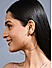 Toniq Stylish Gold Plated Skinny Hoop Earring For Women