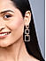 Toniq Stylish Gold plated Square Dangler Earrings For Women