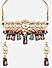 Ornate Pearls Kundan Gold Plated Jewellery Set