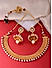 Beads Gold Plated South Indian Temple Jewellery Set