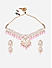 Fida Ethnic Indian Traditional Pink Pearl Kundan Jewellery Set For Women