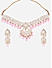 Fida Ethnic Indian Traditional Pink Pearl Kundan Jewellery Set For Women