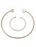 ToniQ Stylish Gold Plated Pearl Choker necklace and Bracelet Set for Women