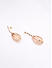 Premium14k Rose Gold-Plated AAA American Diamond White Cocktail DropEarrings