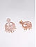 Premium 14k Rose Gold-Plated AAA American Diamond Chandbalis Earring