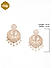 Premium 14k Rose Gold-Plated AAA American Diamond Chandbalis Earring