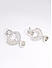 Premium  14k Rhodium-Plated AAA American Diamond white  Jhumka Earring