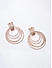 Premium 14k Rose Gold-Plated AAA American Diamond  Drop Earring