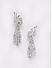 Premium 14k Rhodium-Plated AAA American Diamond White Drop Earring