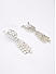 Premium 14k Rhodium-Plated AAA American Diamond White Drop Earring