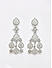 Premium 14k Rhodium-Plated AAA American Diamond White Chandbalis Earring