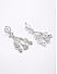 Premium 14k Rhodium-Plated AAA American Diamond White Chandbalis Earring