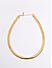 Gold Party Coiled Adjustable Choker Necklace