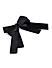Toniq Audrey Trendy Black Satin Bow Hair Clip For Women.