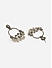 Women Oxidised silver Plated Bridal Drops Earrings