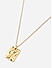 Women Gold Casual Minimal Charm Necklace