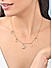 Women Gold Casual Bufferfly Drops Choker Necklace