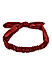 Red Bow Elasticated Hairband 