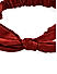 Red Bow Elasticated Hairband 