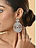 Premium  14k Rhodium-Plated AAA American Diamond Chandbali Earrings