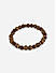 Set of 4 Brown Beaded & Braided Casual Bracelets for Men