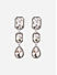 White Stone Studded Party Drop & Dangler Earrings