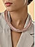 Peach Multi Strands Statement Layered Choker Necklace