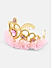 Toniq Kids Party Dress Up Magical Pink Tiara Crown Hair band For Girls - Silver 