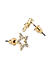 ToniQ Stylish Gold Plated Set of 20 Stud Earrings For Women